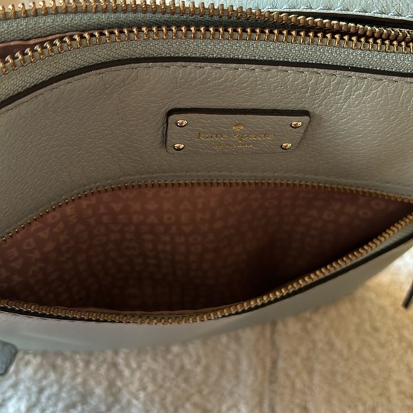 ♠️ ♠️ Kate Spade Rima Grove Street Crossbody File Bag in Lakesedge Blue - Picture 7 of 11